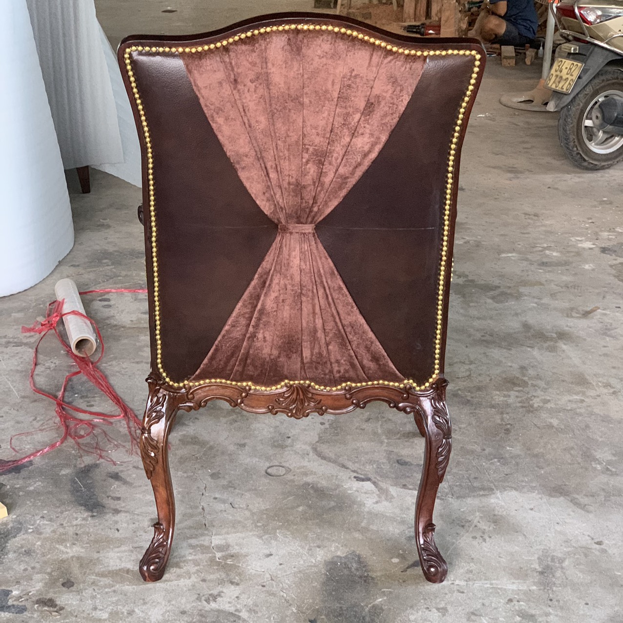 GHẾ ALTHORP GỖ MAHOGANY MÀU NÂU