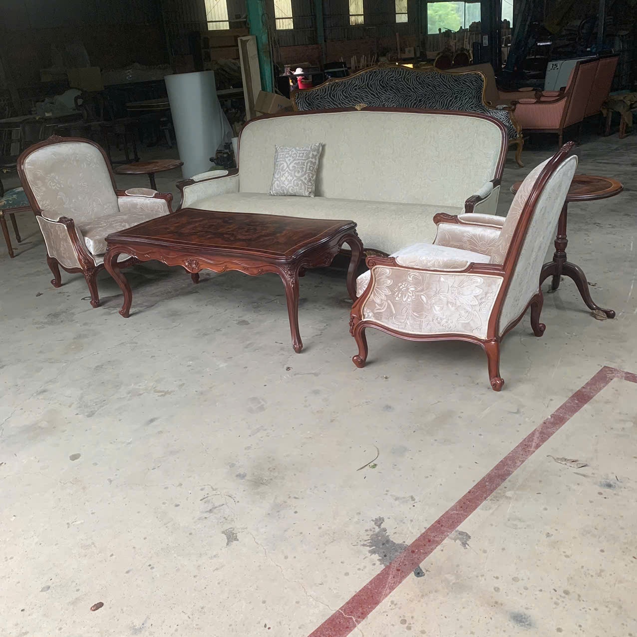 BỘ SOFA PHÒNG KHÁCH LOUIS XV