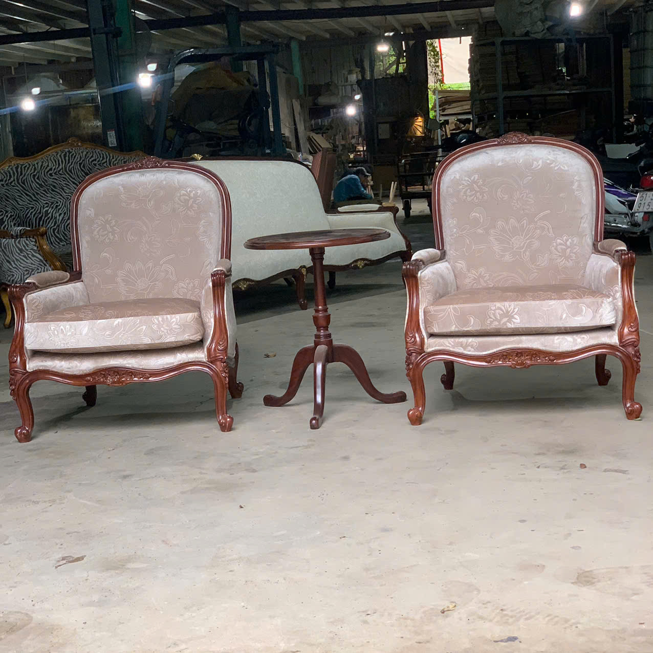 SET SOFA HOA MAI LOUIS XV