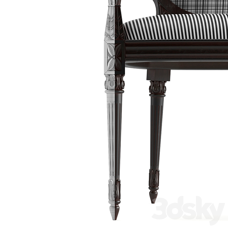 Ghế ăn cổ điển Louis XVI Gianfranco ferre