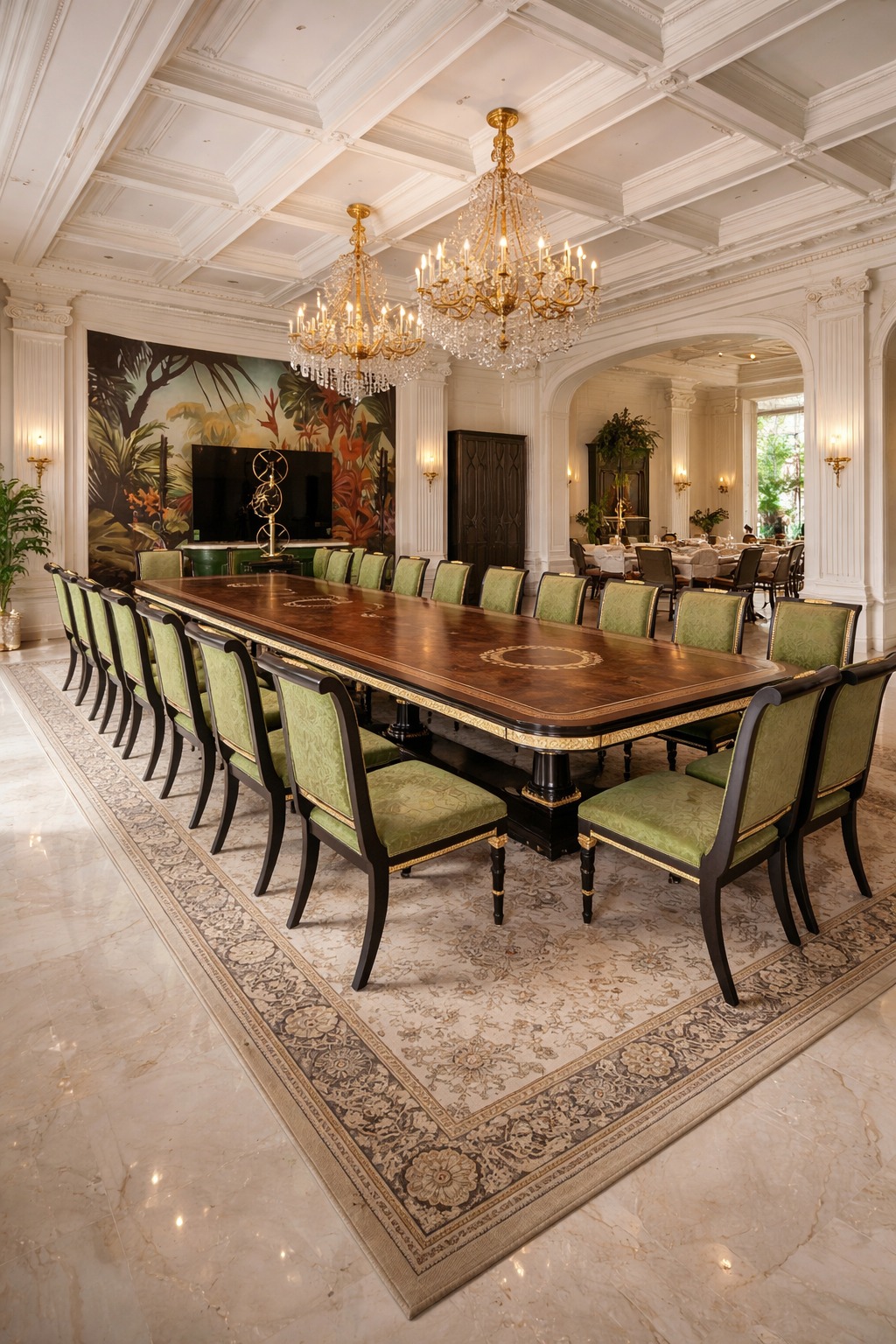 GHẾ ĂN CỔ ĐIỂN KHÔNG TAY WELLINGTON