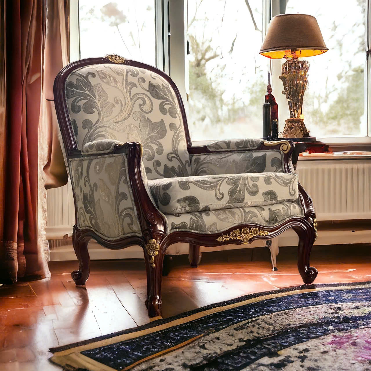 SOFA ĐƠN LOUIS XV