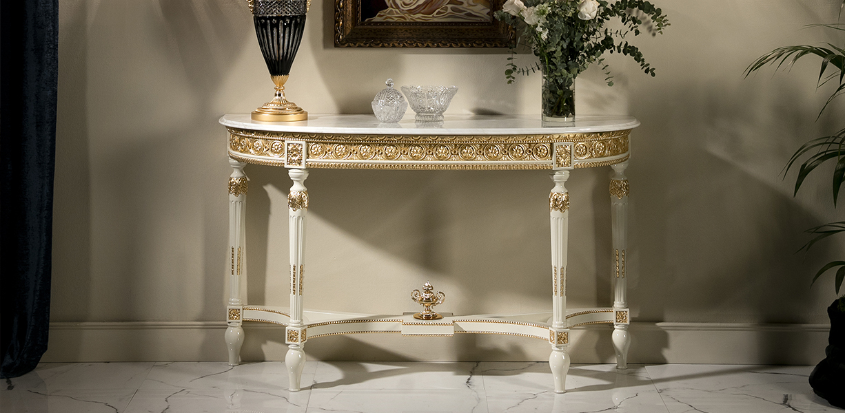 BÀN CONSOLE BÁN NGUYỆT SINGULAR PIECES