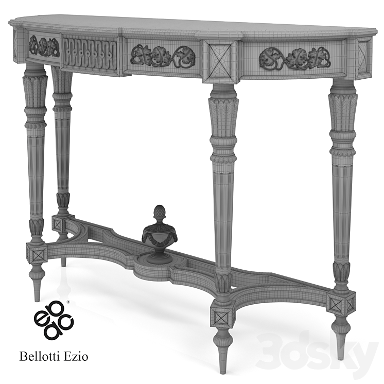 BÀN CONSOLE CỔ ĐIỂN BELLOTTI
