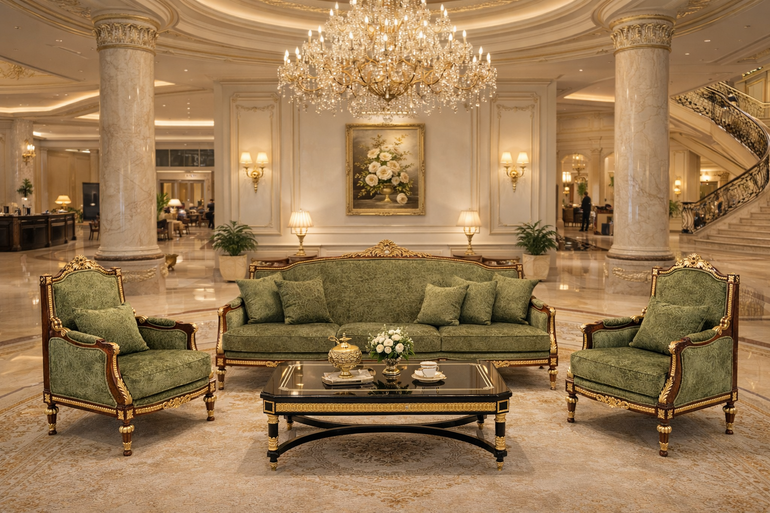 BỘ SOFA ĐƠN CỔ ĐIỂN LOUIS 16 MODENESE GASTONE