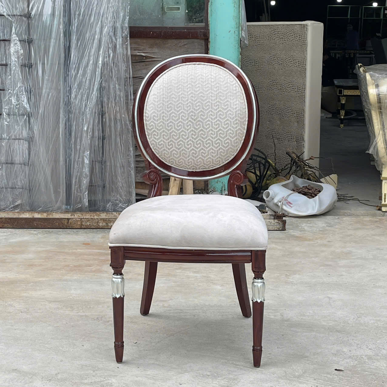 Ghế ăn tân cổ điển Ý Sevensedie Olga