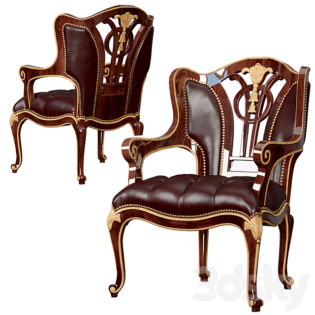 Ghế ăn cổ điển Louis XV