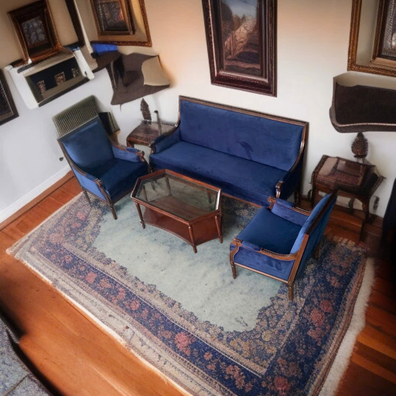 Bộ sofa tân cổ điển cao cấp Louis 16