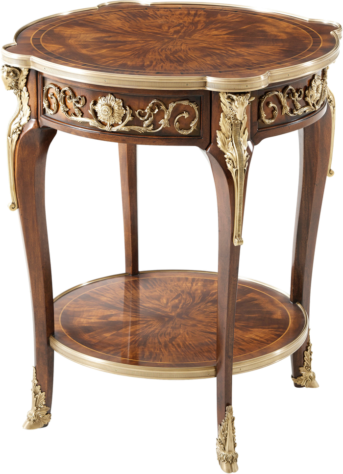 bàn trà nhỏ cổ điển louis 15