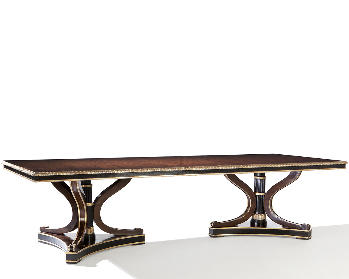 Bàn ăn cổ điển cao cấp Luciani Rectangular