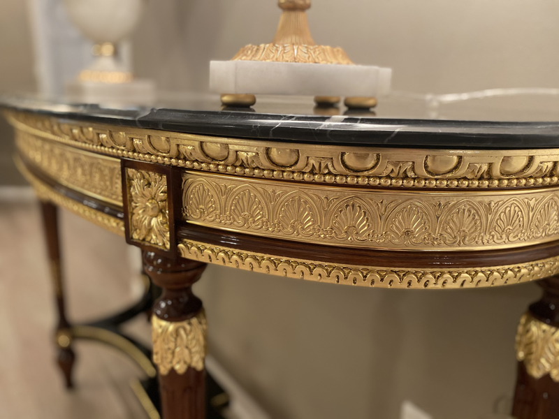 Bàn console bán nguyệt Singular Pieces - Mariner