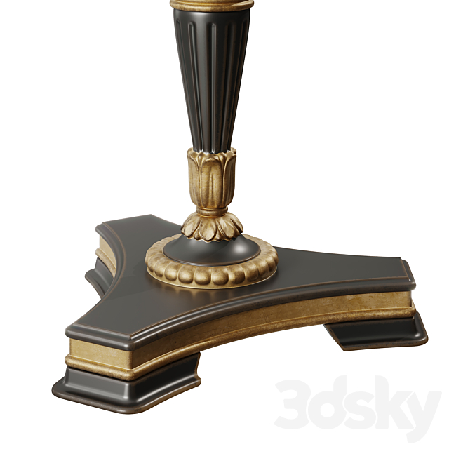 CHÂN BÀN TRÀ SOFA TRÒN TÂN CỔ ĐIỂN MẠ VÀNG