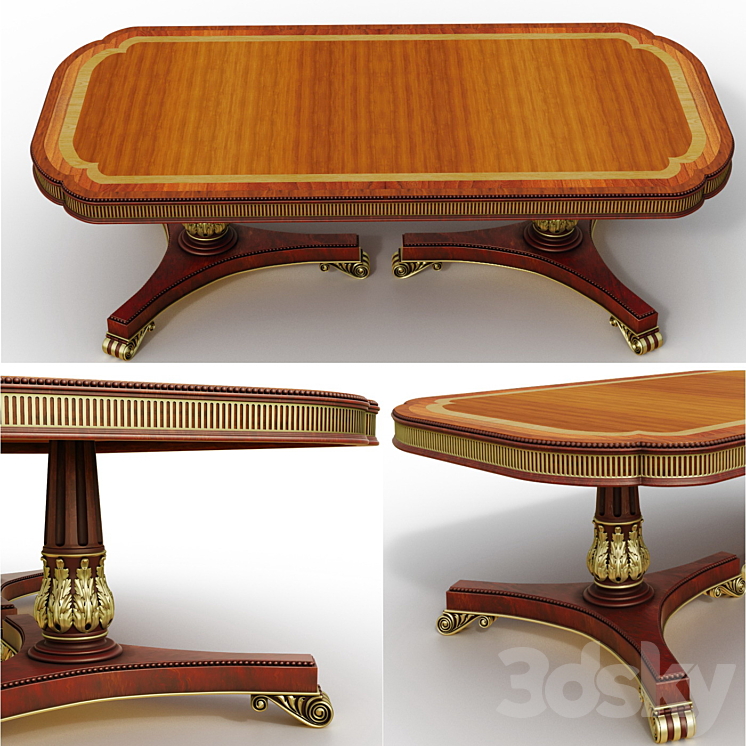 BÀN ĂN CỔ ĐIỂN PHONG CÁCH REGENCY PHÁP