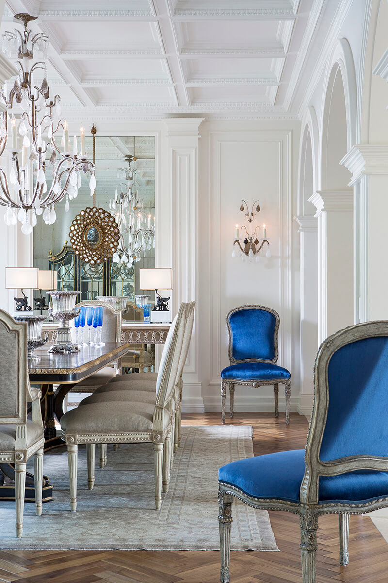 Bộ bàn ăn tân cổ điển Luciani