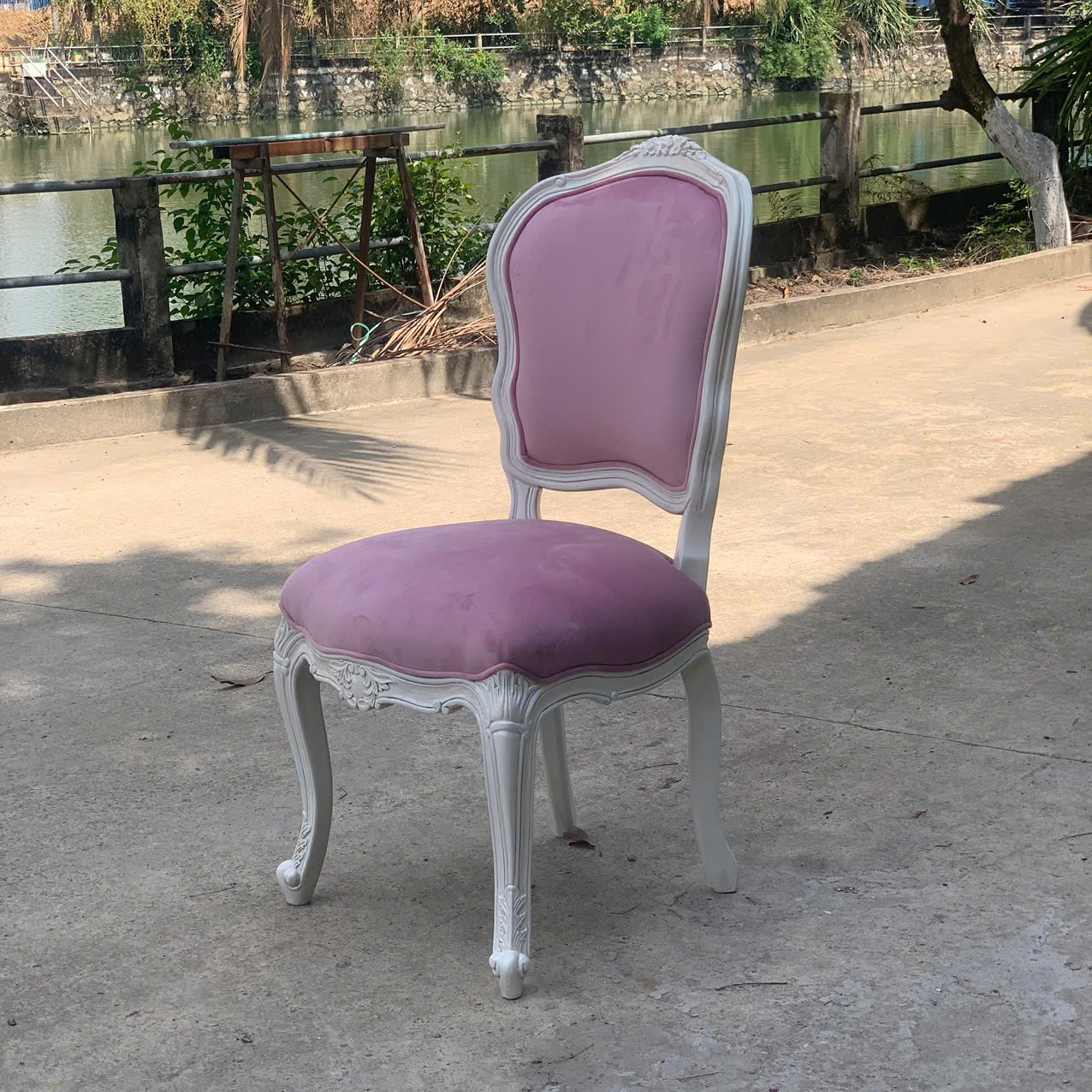 ghế ăn cổ điển louis 15