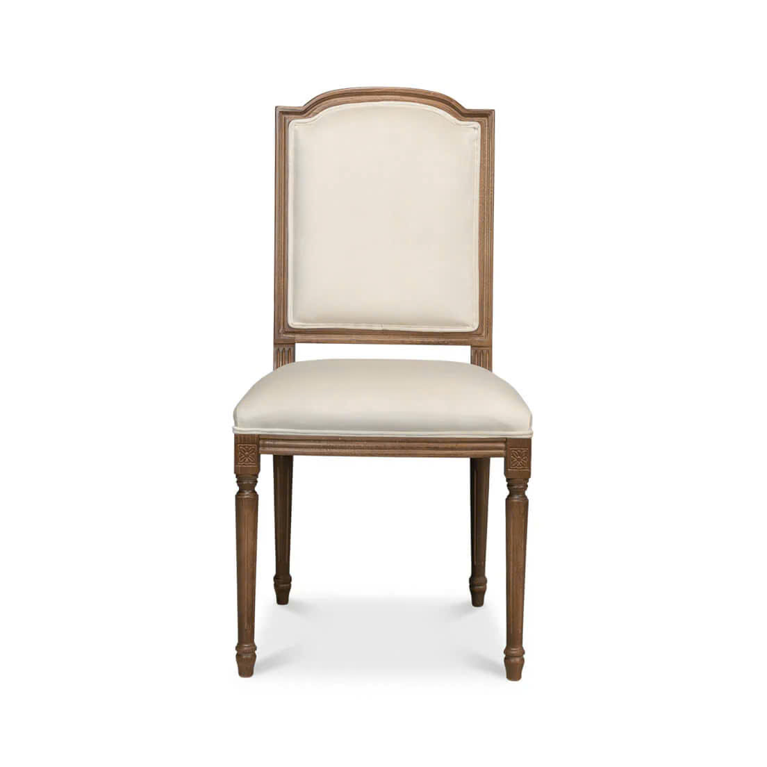 Ghế ăn cổ điển Louis 16 tựa vuông