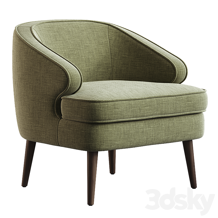 Ghế sofa đơn Brevik Phong Cách Châu Âu