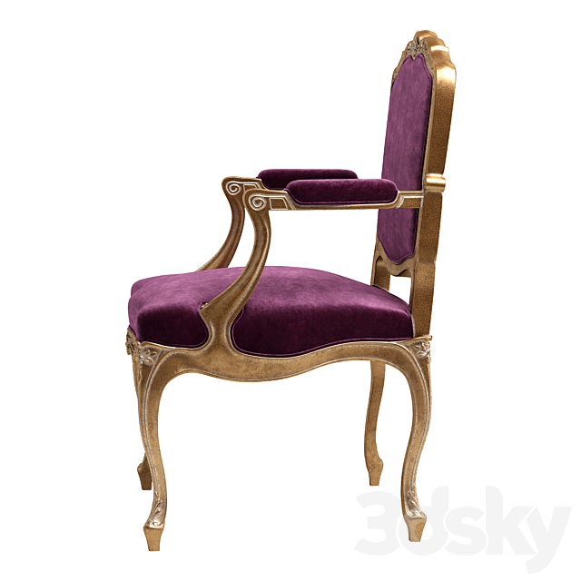 ghế armchair cổ điển Salda Arredamenti