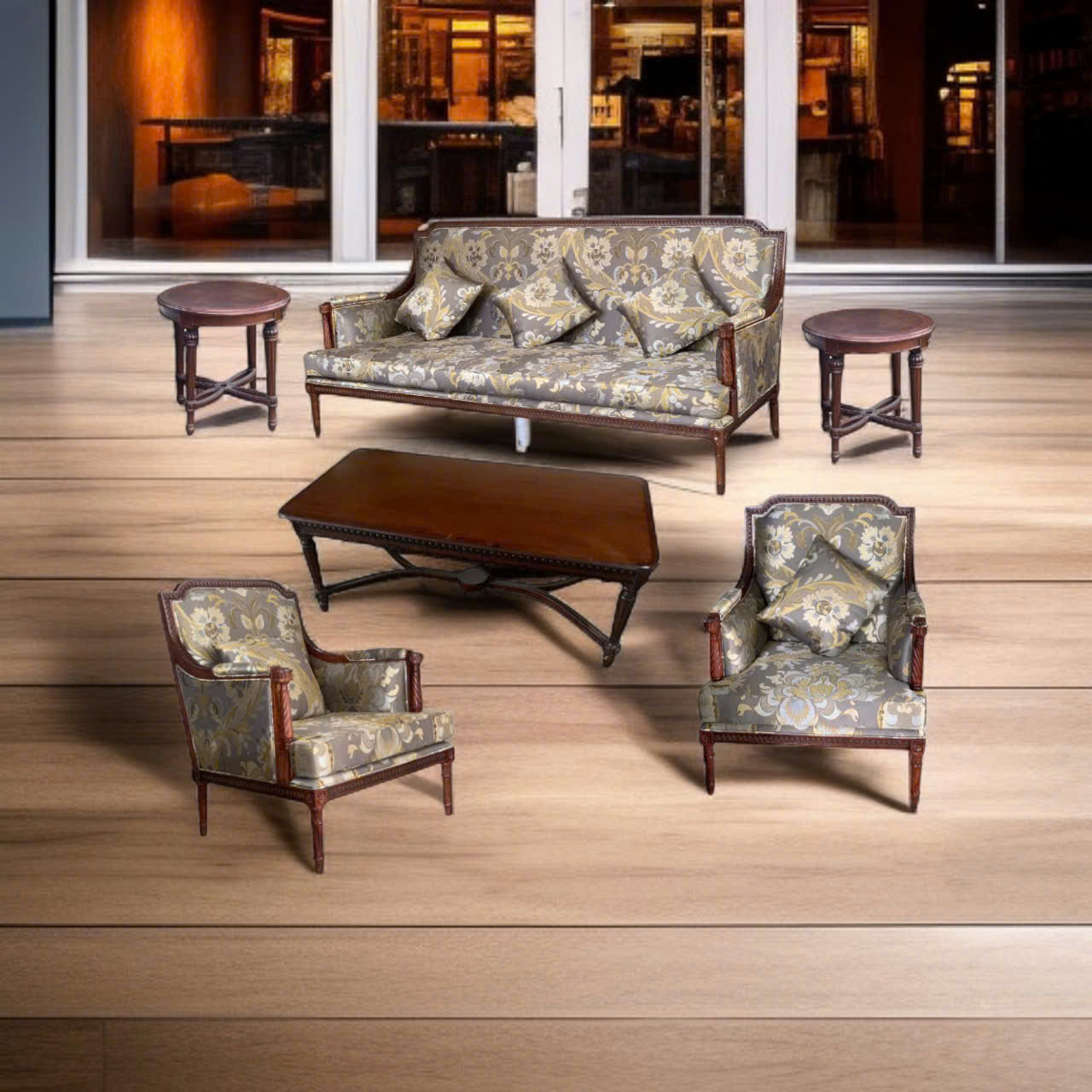 bộ sofa cổ điển kati louis 16