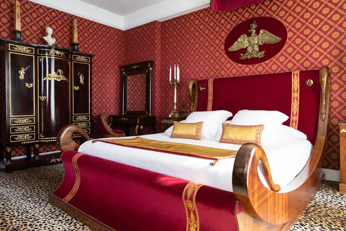 Khách sạn Le Negresco , nổi thất cổ điển châu âu, phong cách Empire