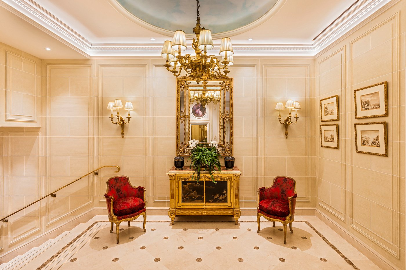 nội thất cổ điển châu âu, bàn console