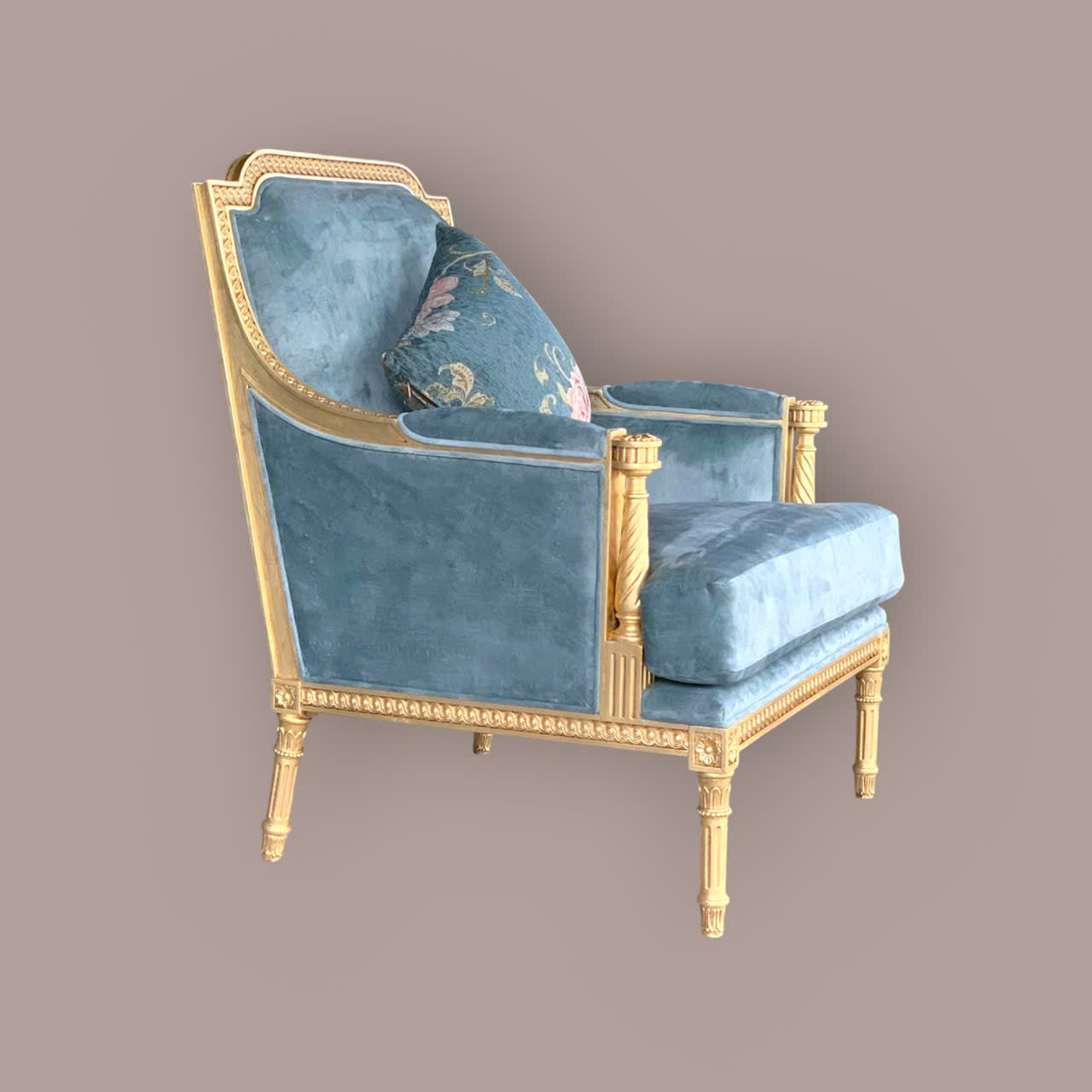 Ghế sofa cổ điển châu âu Louis XVI