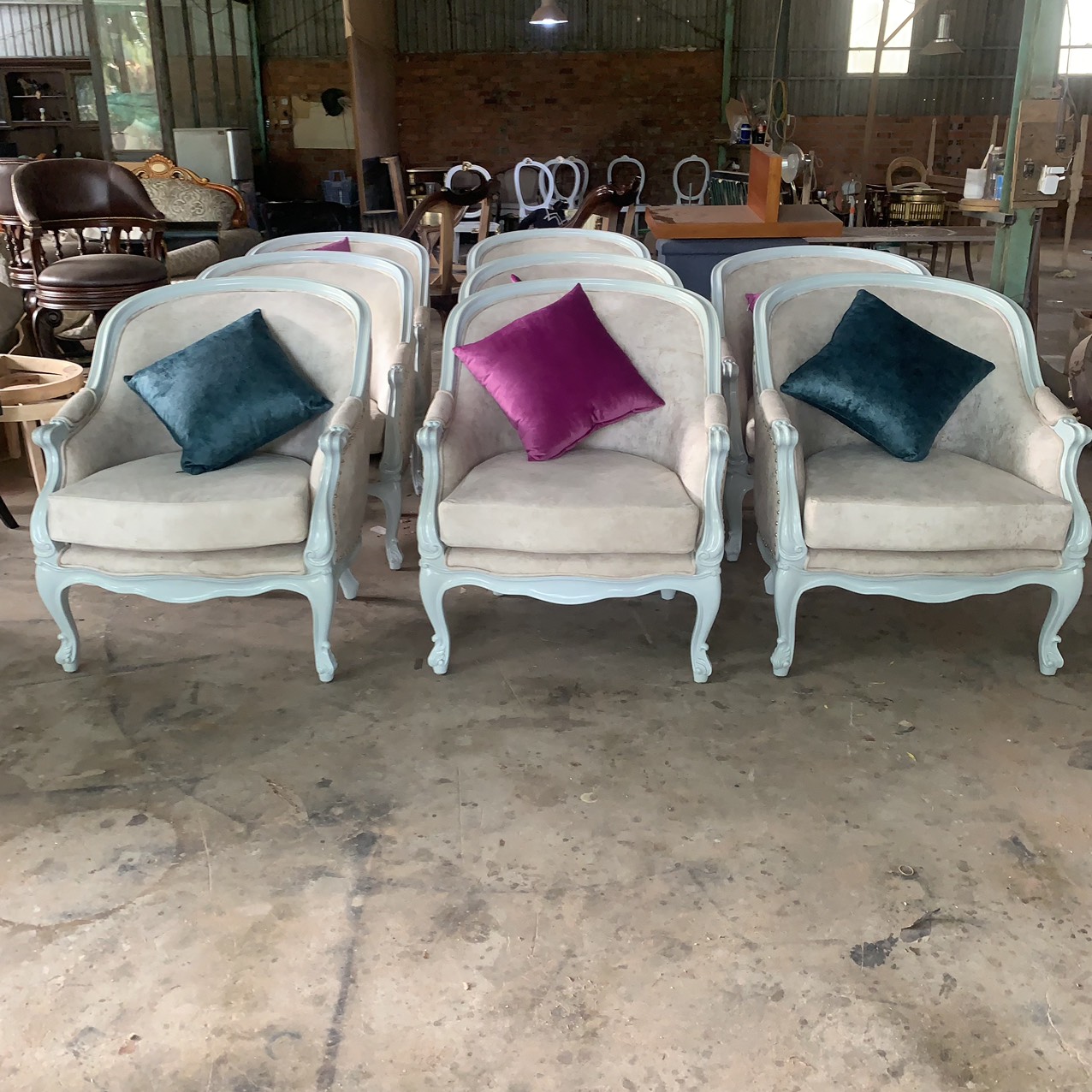 sofa cổ điển louis 15