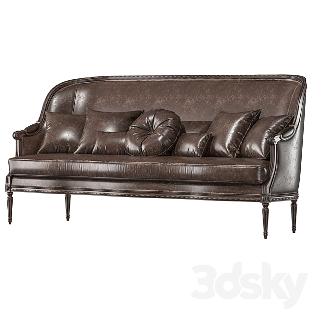 Ghế sofa cổ điển Châu Âu Louis 16